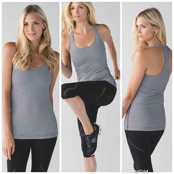 Lululemon Cool Racerback in Gingham - Picture 1 of 8